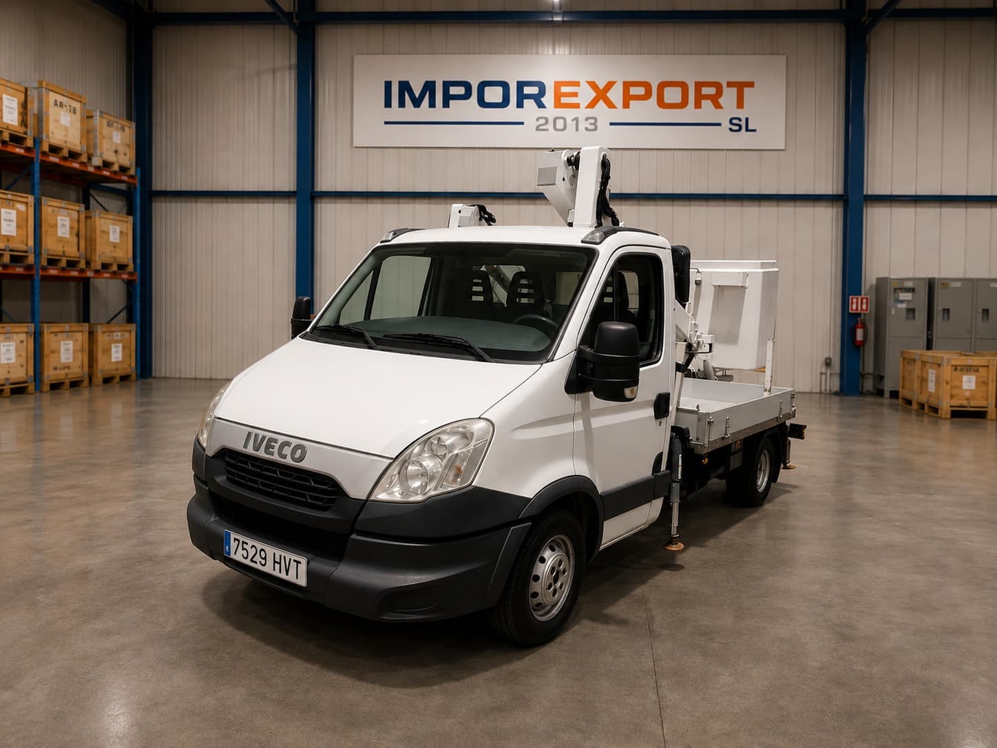 IVECO DAILY HIBRIDO CON CESTA ALTURA 13,20CM imagen 1
