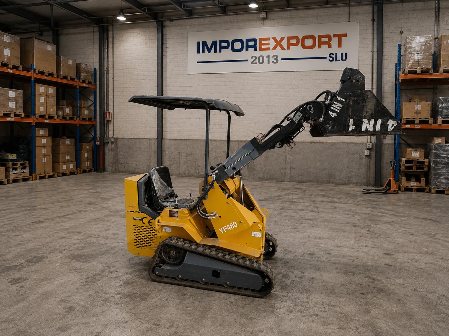 Minicargadora INFRONT 1500 KILOS imagen 1